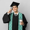 thumbnail image 5 of Haiem Alapaca in Boho Pattern Graduation Stole 2024 | Premium Satin Sash for Graduation Ceremony, 5 of 7