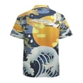 thumbnail image 3 of High Quality Hawaiian Shirts for Men Short Sleeve Aloha Beach Shirt Floral Summer Casual Button Down Shirts Blouses 3QSEQV, 3 of 7