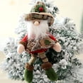 thumbnail image 5 of Hwkond Christmas Indoor Decorations Christmas Tree Decoration Hanging New Snowman Doll Christmas Holiday Window Decoration High Hat Doll Small Hanging Gift, 5 of 5