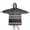 Black Geometric Striped-1, variant on Wearable Oversized Blanket,Black Geometric Diamond Pattern Wearable Blanket Hoodie for Adults,Cozy Hooded Blankets with Super Pockets,Super Warm Fuzzy Pullover for Women & Men