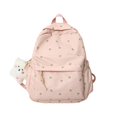 thumbnail image 1 of Mochila con estampado Floral para mujer, morral escolar para chica, bonita mochila para estudiantes, Kawaii morral para libros a la moda, novedad Fivean unisex, 1 of 2