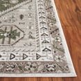 thumbnail image 3 of SAFAVIEH Bayside Sherwood Oriental Polyester Runner Rug, Green/Ivory, 2'2" x 8', 3 of 10