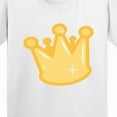 thumbnail image 4 of Inktastic Gold Crown Youth T-Shirt, 4 of 5