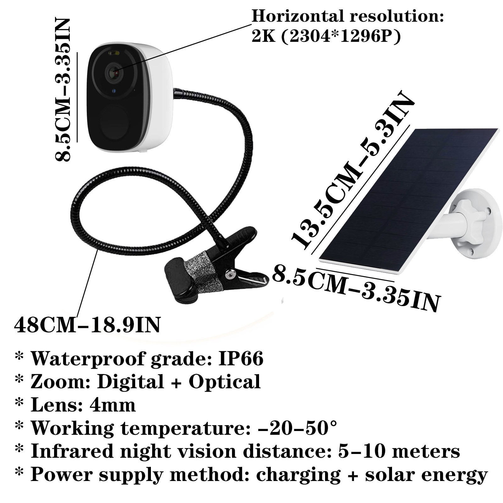 CxhicLuv Solar Powered Bird Feeder Camera with Night Vision, 1080P Outdoor Bird Watching Camera, Christmas Decorations for Backyard, Motion Detection & Solar-Powered Birdhouse Feeder