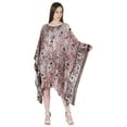 thumbnail image 4 of Moomaya Caftan Court pour Femmes Imprimé Robe de Plage Cache-Maillot Caftan, 4 of 6