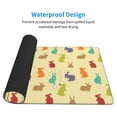 thumbnail image 3 of Cauagu Colorful Rabbit for Large Mouse Pad,XXL Extended Gaming Mouse Mat Long Extended Desk Mat Big Desk Pad Mat(16 x 29.5in) for Work/Game/Office/Home, 3 of 8