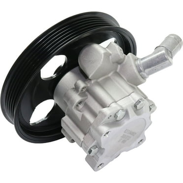 Power Steering Pump Compatible with 2007-2011 Jeep Wrangler 6Cyl 3.8L With Pulley