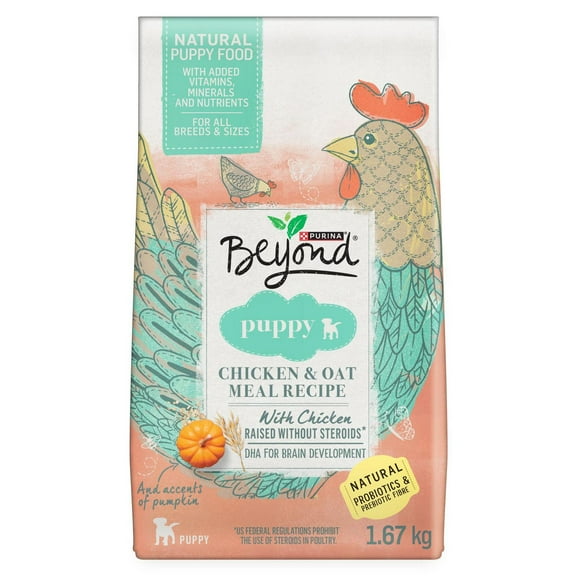 Beyond Chiot Recette au Poulet & à la Farine d'Avoine, Nourriture Naturelle pour Chiots 1.67kg
