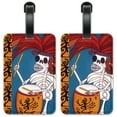 thumbnail image 1 of Danza - Luggage ID Tags / Suitcase Identification Cards - Set of 2, 1 of 5