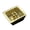 Glossy, variant on 1Keys Engraveds Brass Meteorites Keycaps Cherrys Profile Key Button for Mechanical Keyboards Gamings Player
