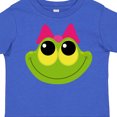 thumbnail image 4 of Inktastic Frog Face Girl Girls Toddler T-Shirt, 4 of 5