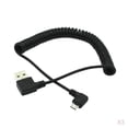 thumbnail image 1 of 3 Piezas De 90 Grados De ángulo USB 2.0 A- A 90 Grados De ángulo Recto Adaptador De Cable En Con Micro USB Para Teléfonos Inteligentes Y Sunnimix Adaptador USB a Micro USB, 1 of 8