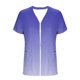 thumbnail image 4 of Camiseta de Cuello Redondo de Color Sólido Casual de Ajuste Suelto con Poliéster Suave, Camiseta de Verano para Uso Diario en Casa O Trabajo, 4 of 8
