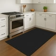 thumbnail image 3 of Glattice Entryway Rugs 3x5 Washable Area Rugs with Non Slip Rubber Backing Cotton Kitchen Rugs Indoor Door Mat for Entrance Foyer Living Room Bedroom, Black/Grey, 3 of 8