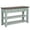 Retro Blue, variant on GZXS 48.82" Vintage Console Table with 3 Drawers & 2 Shelves, Farmhouse Sofa Table in Solid Pine Construction, Multi-Functional for Living Room & Hallway, Brown