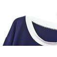 thumbnail image 4 of Richie House Womens Pajama Set Long Sleeve Sleepwear Scoop Neck Pjs Sets S-XXL 2 Pc set Lounge RHW4044, 4 of 7