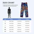 thumbnail image 4 of Gukieu Colorful Fall Leaves Print Men's Home Trousers, Elastic Drawstring Home Pajamas Clothing Suitable for Adult Men-Small, 4 of 6