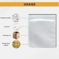 thumbnail image 7 of 2000 Pack 6"x10" Shipping Label Sleeves - Packing Slip Envelope Pouches with Self-Adhesive Peel & Seal - Clear Unprinted Plastic & Waterproof Mailing List Holder Ideal for Labels, Invoice & Documents, 7 of 7