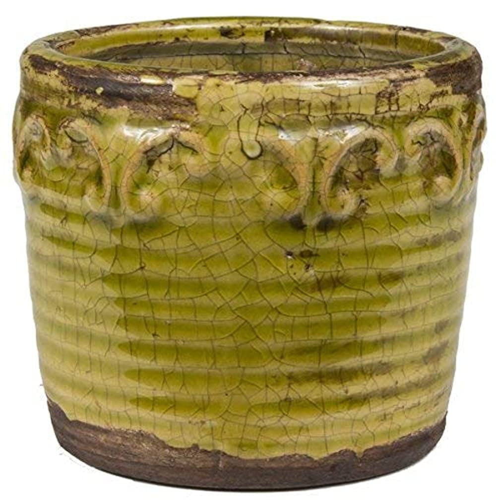 17 Oz. Swan Creek Vintage Bowl Pumpkin Vanilla Pottery Candle 