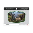 thumbnail image 2 of Die Cut Sticker Colorado, Wildlife Utopia, Contour Vinyl Sticker 3 to 6 inches, (Waterproof Decal for Cars, Water Bottles, Laptops, Coolers), Large, 2 of 5