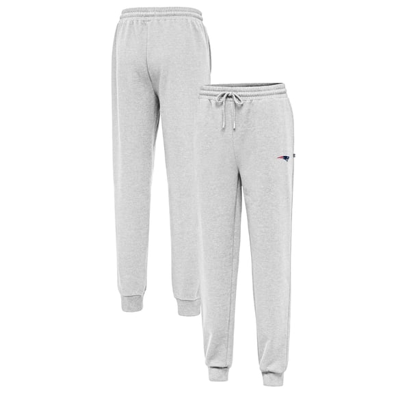 Men's Antigua Heather Gray New England Patriots Idol Jogger Pants