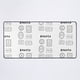 thumbnail image 1 of NUEVA Bogotá | Colección de sellos de viaje | Tapete de escritorio de diseño minimalista, 1 of 1