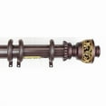 thumbnail image 3 of InStyleDesign  Scroll Decorative Traverse Rod with Center Open Rings, 3 of 3