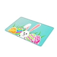 thumbnail image 2 of Outdoor Doormats Cute Easter Welcome Mat,Front Porch Rug Soft Bathroom Rug,Outdoor Patio Rug Outdoor Doormats,Bathrug Mat for Front Door Inside,23.62x15.74in, 2 of 3