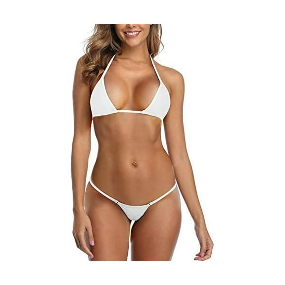 Micro Bikini Extreme G String Thong Bikinis Sexy Mini Bathing Suit for Women Womens Swimsuits Microkini Swimsuit
