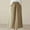 Khaki, variant on Nmnitkp Skirts for Women Versatile Match Women's High Waist Midi Skirt Vintage Elastic A-Line Pleated Skirts Comfortable & Healthy Fabric Womens Skirts with Pockets