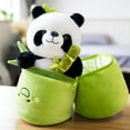 thumbnail image 5 of Kawaii Bamboo Tube Panda Set Plush Toy Cute Plushies Stuffed Animal Bear Doll Reversible Design Children's Valentine's Day Gifts, 5 of 9