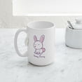 thumbnail image 5 of CafePress - Honey Bunny Large Mug - 15 oz Ceramic Large White Novelty Mug, 5 of 6