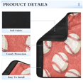 thumbnail image 4 of ALAZA Baseball Red Car Seat Belt Adjuster Neck Covers Shoulder Cushions Pads S, 4 of 8