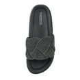 thumbnail image 5 of EastVita Women's Glitter Embossing Slides Sandals Fashion Sparkly Round Open Toe Slip On Soft Thick Cushion Flat Slide, 5 of 8