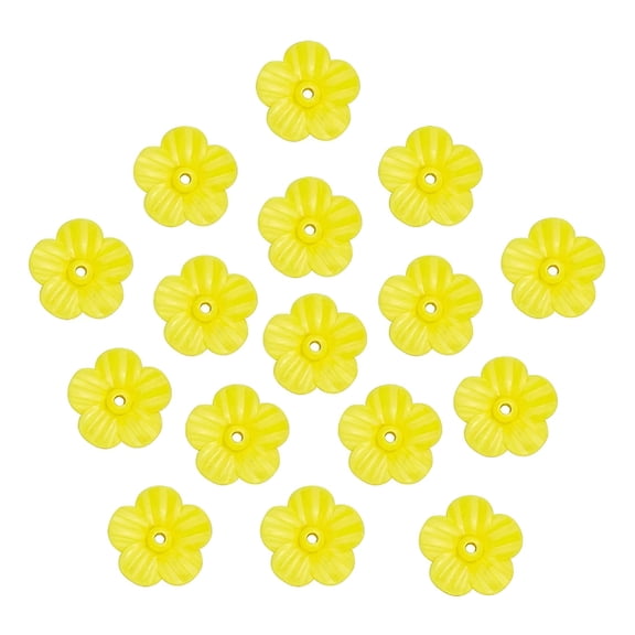 ACDANC 20Pcs Hummingbird Feeders Replacement Flowers Outdoor Plastic Replacement Feeding Ports Bird Hanging Feeder