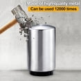 thumbnail image 2 of 2PCS Automatic Beer Bottle Opener Magnetic Bottle Opener, Portable Push Down Draft Top Beer Can opener Beer Opener Magnetic Bottle Cap Opener for Kitchen Home Bar Restaurant Household Men Gift-Silver, 2 of 9