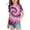 Pink, variant on Spazoro Girls Graphic T-Shirts Tees, Short Sleeve Round Neck Tie Dye Casual Tops for Kids Yellow Size 7-8