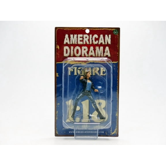 Biker Angel Figurine for 1/18 Scale Models by American Diorama