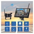 thumbnail image 3 of 7 Inch 12-24V Wireless TrucK Monitor In Car Screen With Rear View Camera Car TV For Bus RV Trailer Excavator Reverse Iamge ,Clear Night Vision, 3 of 7