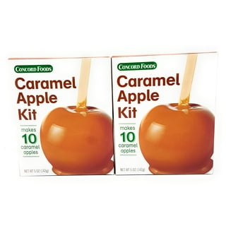 Bamboo Candy and Caramel Apple Sticks for 100 Individual Servings, 1-pack