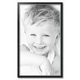 thumbnail image 2 of ArtToFrames 22" x 38" Black Velvet with Silver - 1.25 Picture Frame, 22x38 inch Black MDF Poster Frame (WOM-4691),  Pack, 2 of 8
