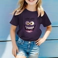 thumbnail image 4 of Unisex Kids Short Sleeve T-Shirts Summer Funny Cartoon Graphic Tops Round Neck Tees for Boys Girls, 4 of 6