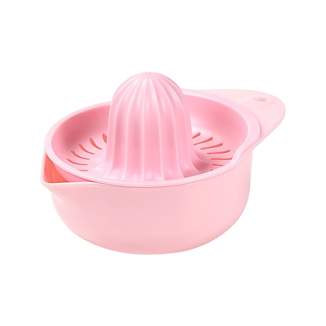 Oleegame 1PC Manual Lemon Fruit Squeezer Juicer Citruss Juicer Orange Kitchen Tool Pink