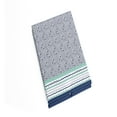 thumbnail image 3 of Bacati Collapsible Cotton Percale Fabric Laundry Hamper, Tribal Noah Mint, 3 of 6