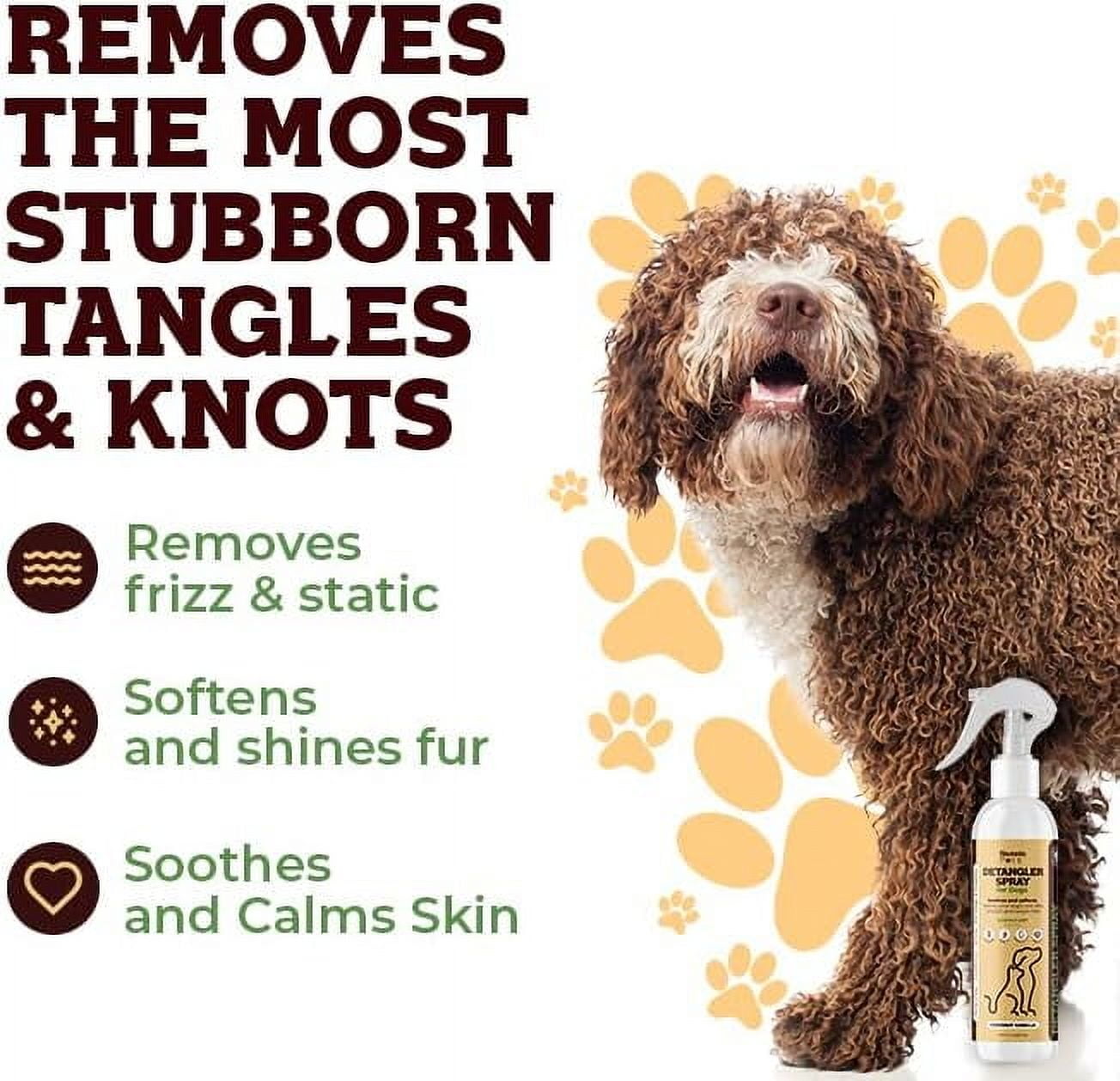Nuesta Pets Detangler & Conditioner Spray for Dogs, 8oz