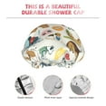 thumbnail image 5 of Balery Dogs Funny Pets Shower Caps, Double Layer Waterproof Shower Cap, Double Layers Reusable Shower Cap With Soft Comfortable For Long Thick Hair Soft Bath Shower Hair Caps, 5 of 9