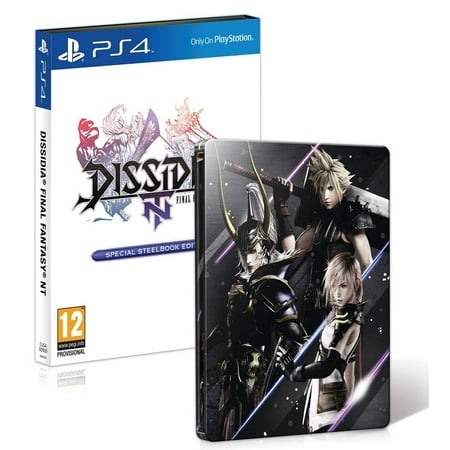 Dissidia Final Fantasy NT Steelbook Edition (PS4) (Best Final Fantasy Game Ps4)