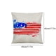 thumbnail image 3 of Juegos de cubrecama y colcha, funda de almohada del Día de la Independencia, funda de cojín con bandera y bandera del 4 de julio, funda de cojín patriótica para el Día de los Caídos, sofá para el hoga, 3 of 6
