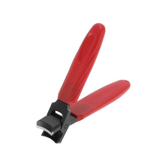 Unique Bargains 1 Pc Splash-proof Nail Clipper for Women for Men Red