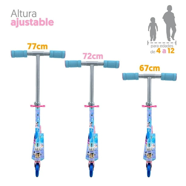 Scooter Apache Frozen Plegable con Altura Ajustable Walmart en línea